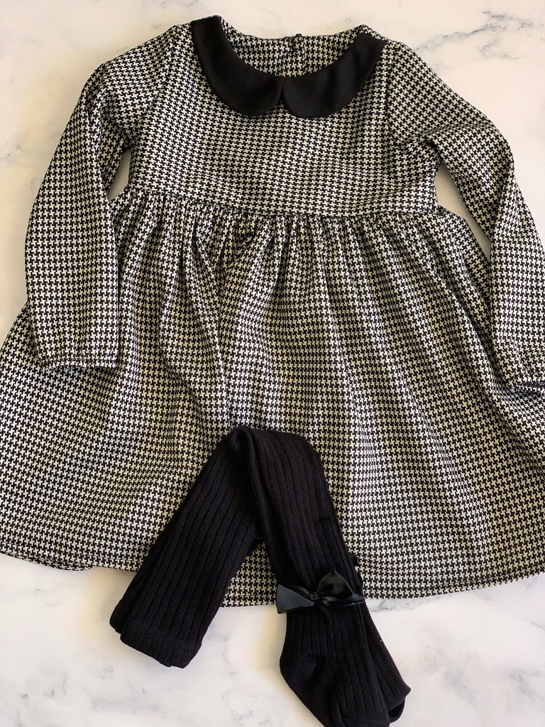 Houndstooth Dress - Love Sam