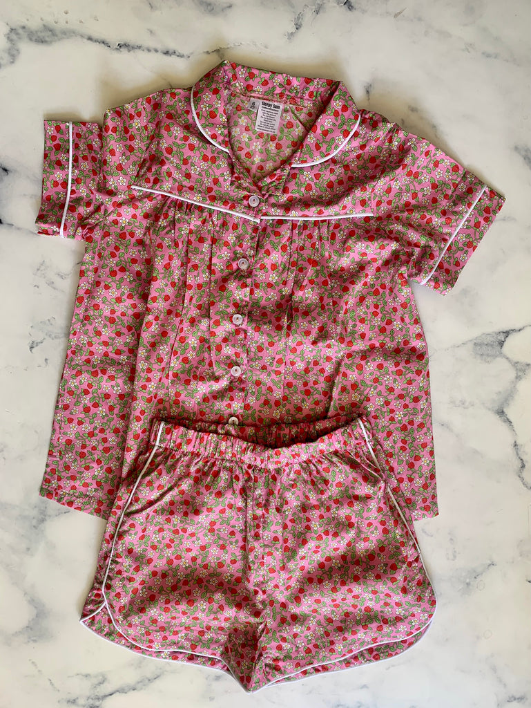 Liberty Strawberry pyjamas - Love Sam