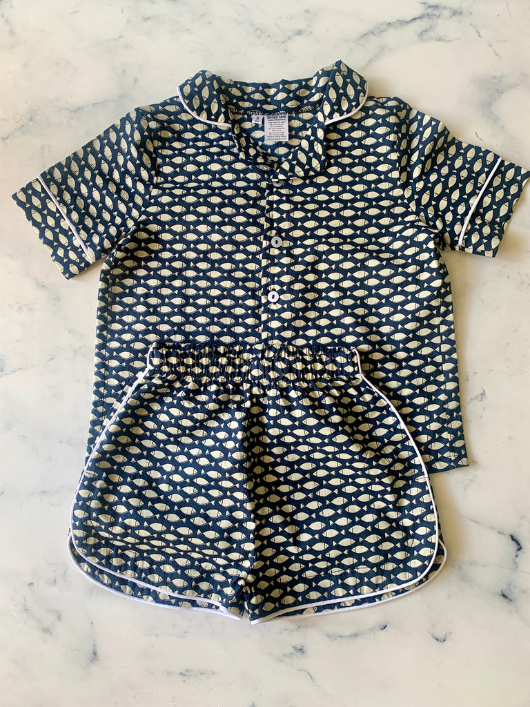 Boys Indian Cotton  short Pyjamas - Love Sam