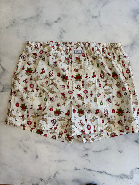 Christmas Men's boxers Angel Meduim - Love Sam
