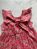 Bright Pink Liberty tie back dress - Love Sam