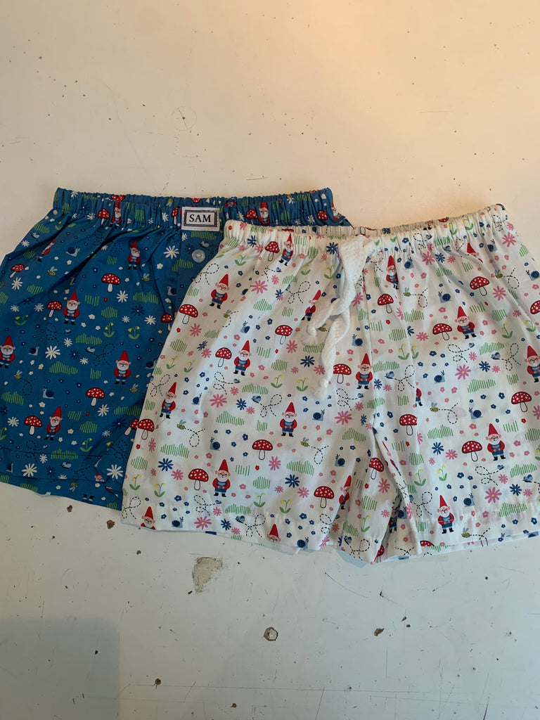 Girls Christmas Boxers/chill shorts - Love Sam